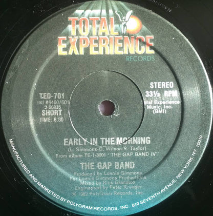The Gap Band : Early In The Morning (12", 53,)