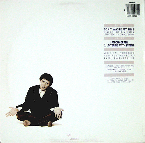 Paul Hardcastle : Don't Waste My Time (New Extended Version) (12")