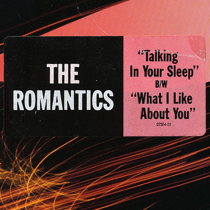The Romantics : Talking In Your Sleep / What I Like About You (12")