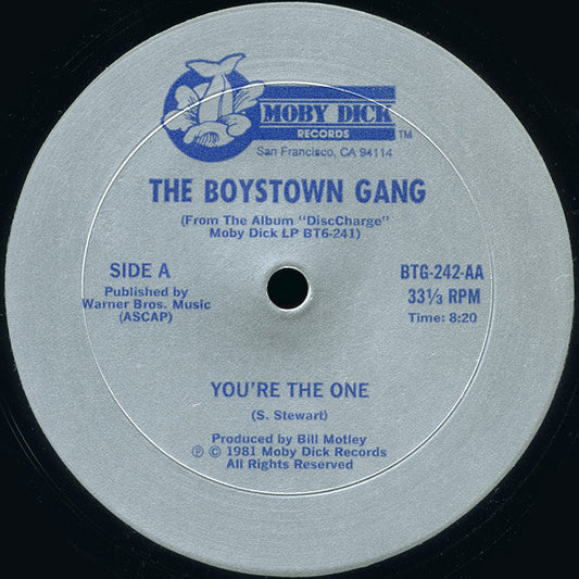 Boys Town Gang : You're The One / Disco Kicks (12")