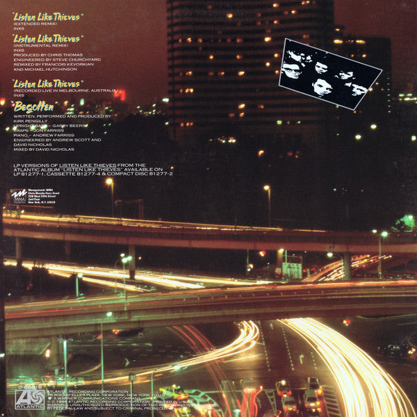 INXS : Listen Like Thieves (Extended Remix) (12", Spe)