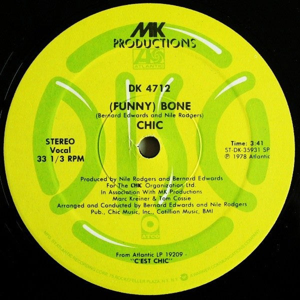 Chic : I Want Your Love / (Funny) Bone (12", Single)