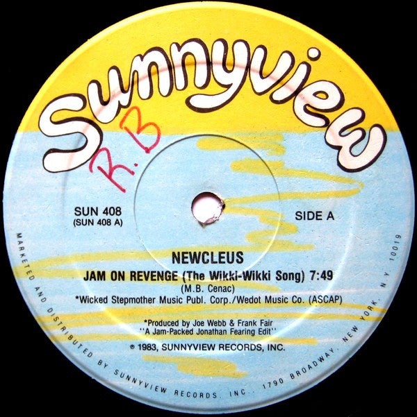 Newcleus : Jam On Revenge (The Wikki-Wikki Song) (12")