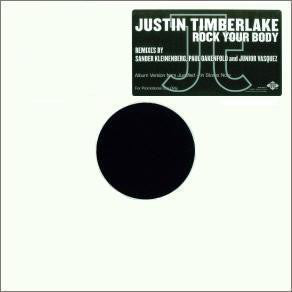 Justin Timberlake : Rock Your Body (12", Promo)