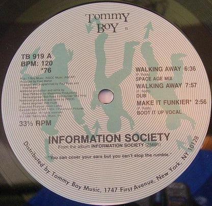 Information Society : Walking Away (12", Single)