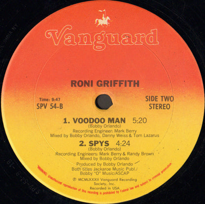 Roni Griffith : (The Best Part Of) Breakin' Up (12", Single, Pit)