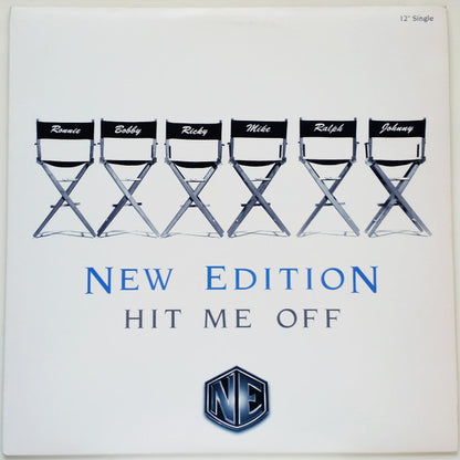 New Edition : Hit Me Off (12", Single)