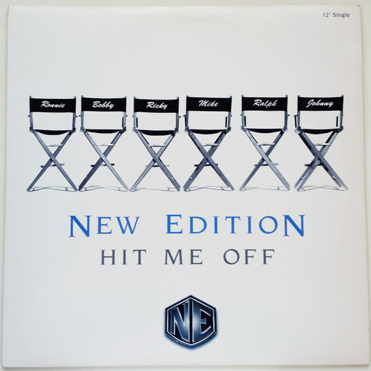 New Edition : Hit Me Off (12", Single)