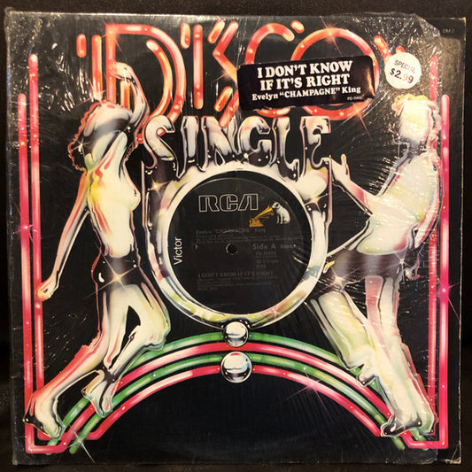 Evelyn King : I Don't Know If It's Right (12")