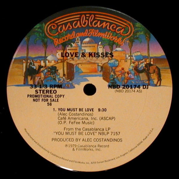 Love & Kisses : You Must Be Love (12", S/Sided, Single, Promo)