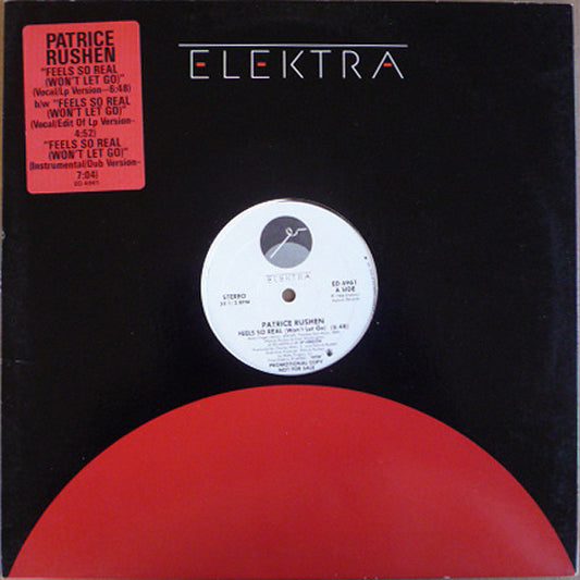 Patrice Rushen : Feels So Real (Won't Let Go) (12", Promo)
