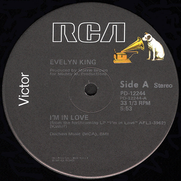 Evelyn King : I'm In Love (12", Single)