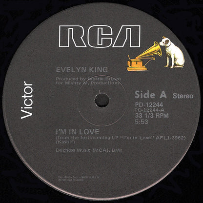 Evelyn King : I'm In Love (12", Single)
