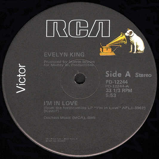 Evelyn King : I'm In Love (12", Single)