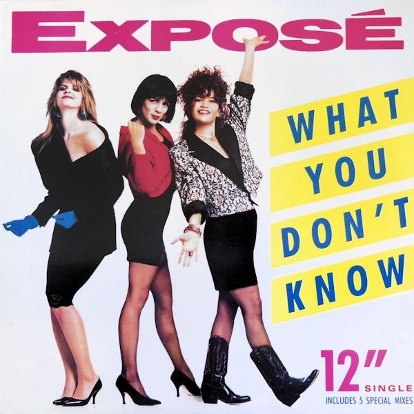 Exposé : What You Don't Know (12", Single)