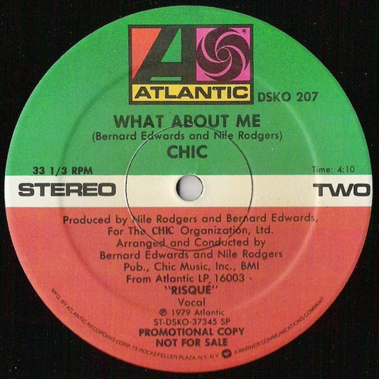 Chic : My Forbidden Lover (12", Promo)