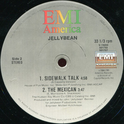 Jellybean* : Sidewalk Talk (12", Single)