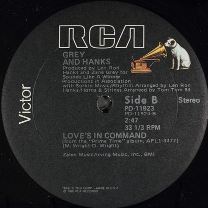 Grey And Hanks : Now I'm Fine (12")