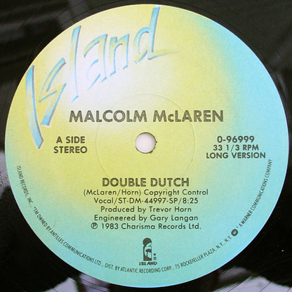 Malcolm McLaren : Double Dutch (12")
