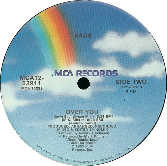 Kaos : Over You (12")