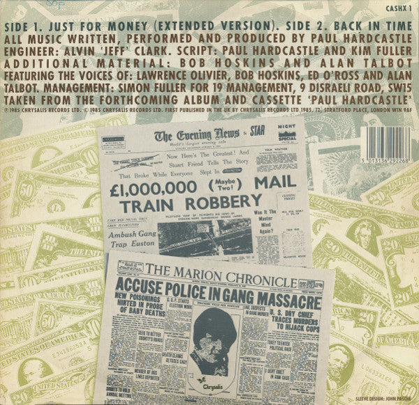 Paul Hardcastle : Just For Money (Extended Version) (12")