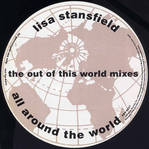 Lisa Stansfield : All Around The World (The Out Of This World Mixes) (12", Promo)
