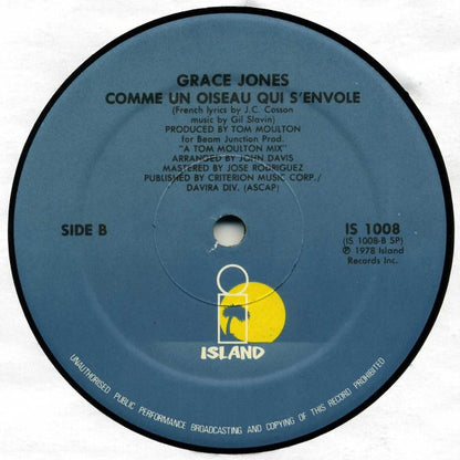 Grace Jones : Do Or Die (12", Single)