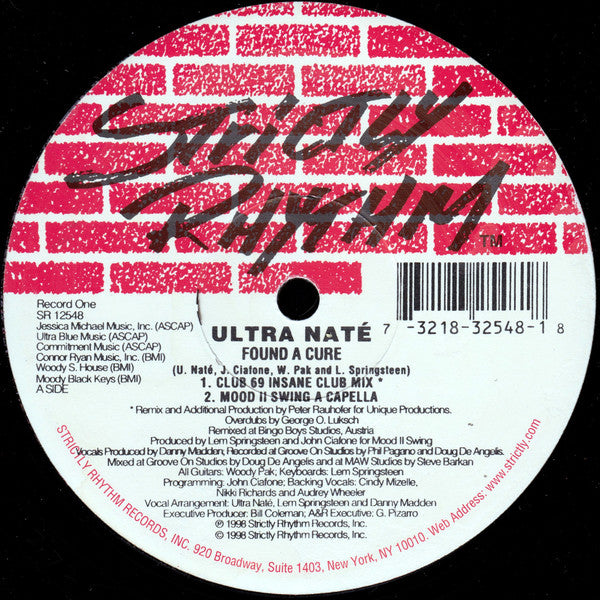 Ultra Naté : Found A Cure - Remixes II (2x12", Ltd)