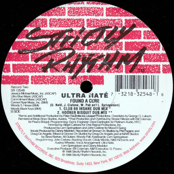 Ultra Naté : Found A Cure - Remixes II (2x12", Ltd)
