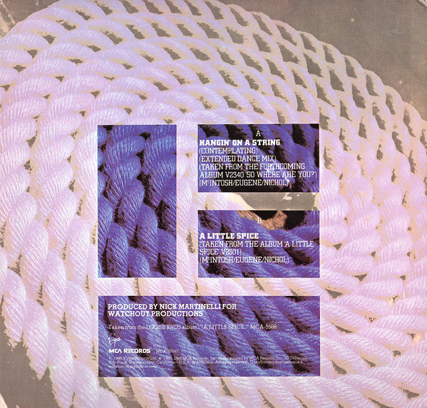 Loose Ends : Hangin' On A String (Contemplating) (12")