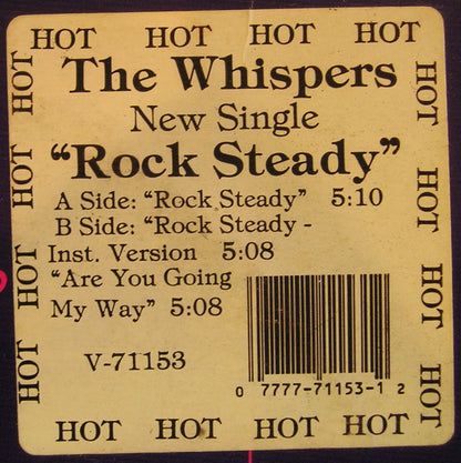 Whispers* : Rock Steady (12", Single)