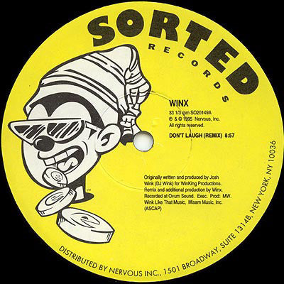 Josh Wink : Don't Laugh (Remix) (12")