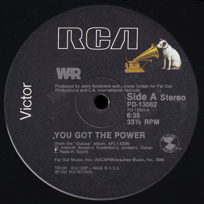 War : You Got The Power (12")
