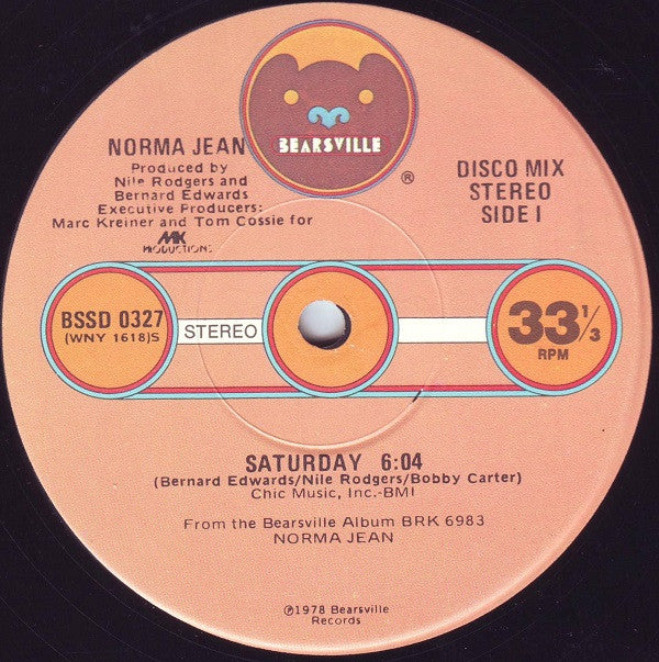 Norma Jean* : Saturday (12", Single)