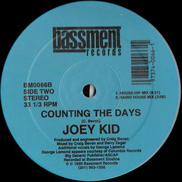 Joey Kid : Counting The Days (12")