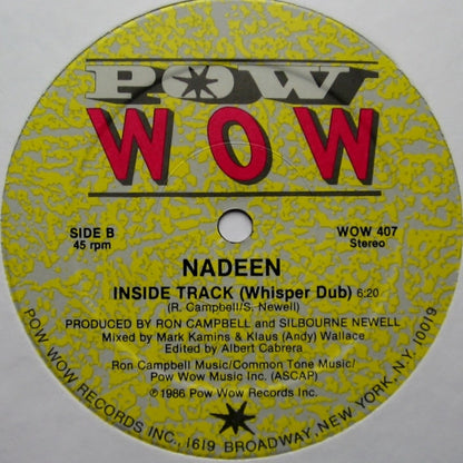 Nadeen : Inside Track (12")