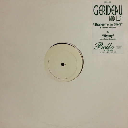 Gerideau And J.L.P. : Stranger On The Shore (12", Promo, W/Lbl)