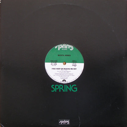 Busta Jones : (You) Keep On Making Me Hot (12")
