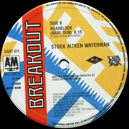 Stock, Aitken & Waterman : Roadblock (12")
