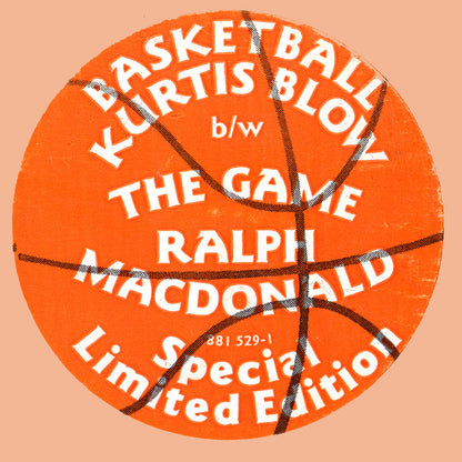 Kurtis Blow / Ralph MacDonald : Basketball / The Game (12", Single, Ltd, S/Edition)