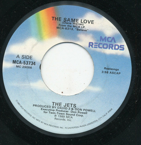 The Jets : The Same Love (7")