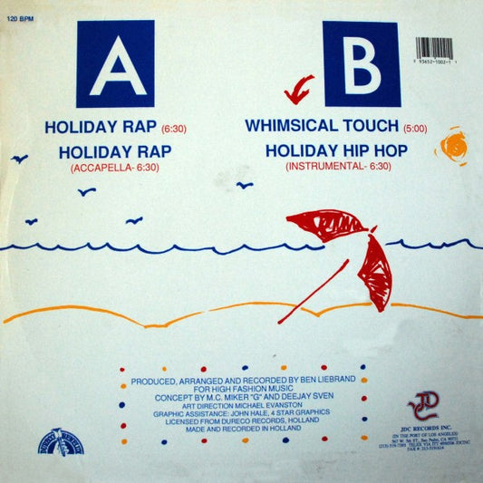 M.C. Miker "G" & Deejay Sven* : Holiday Rap (12")