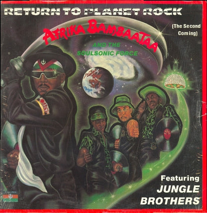 Afrika Bambaataa & Soulsonic Force Featuring Jungle Brothers : Return To Planet Rock (The Second Coming) (12", Gre)