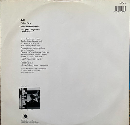 The Housemartins : Build (12", Single)