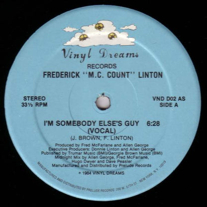Frederick "M.C. Count" Linton : I'm Somebody Else's Guy (12", Single)