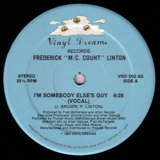 Frederick "M.C. Count" Linton : I'm Somebody Else's Guy (12", Single)