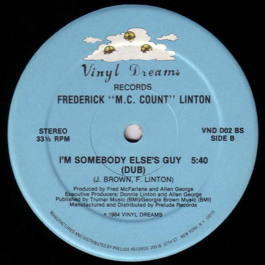 Frederick "M.C. Count" Linton : I'm Somebody Else's Guy (12", Single)