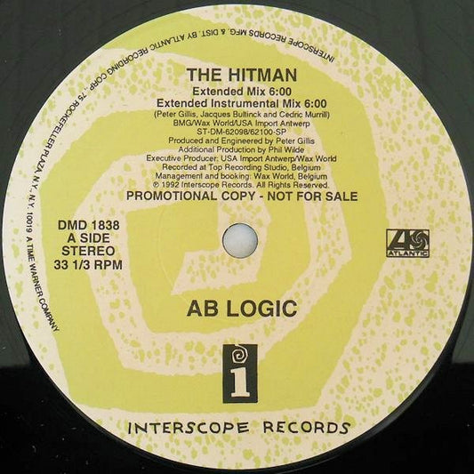 AB Logic : The Hitman (12", Promo)