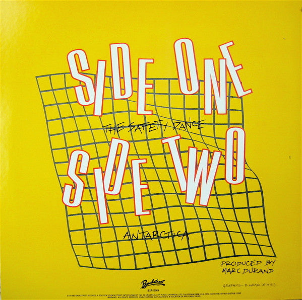 Men Without Hats : The Safety Dance (Extended ‘Club Mix’) (12", Single)