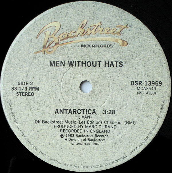 Men Without Hats : The Safety Dance (Extended ‘Club Mix’) (12", Single)